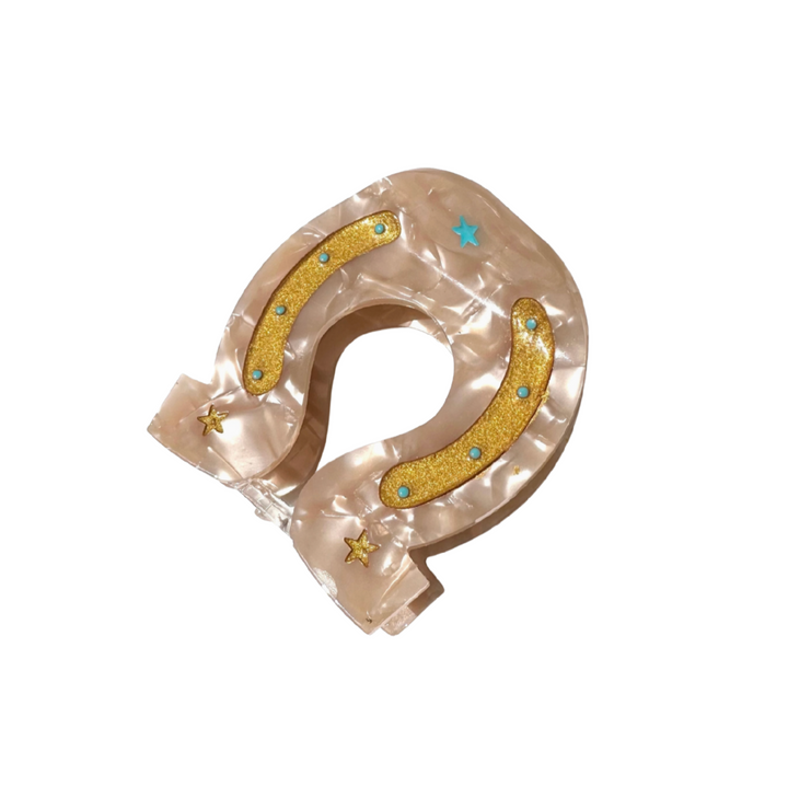 Hair Clip - Lucky Horseshoe