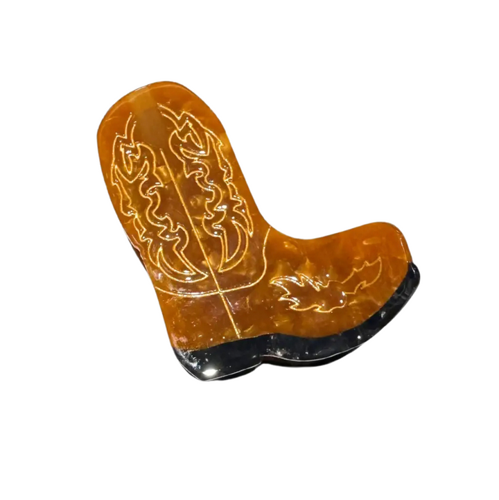 Hair Clip - Cowboy Boot