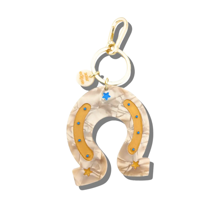 Lucky Horseshoe Bag Charm