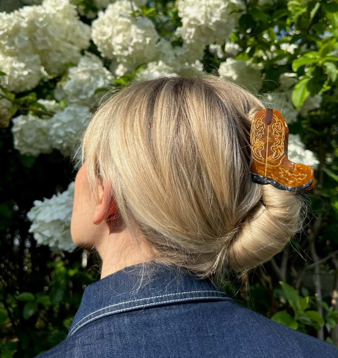 Hair Clip - Cowboy Boot