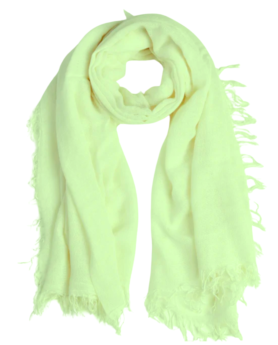 The Silk Cashmere Scarf- Citrus