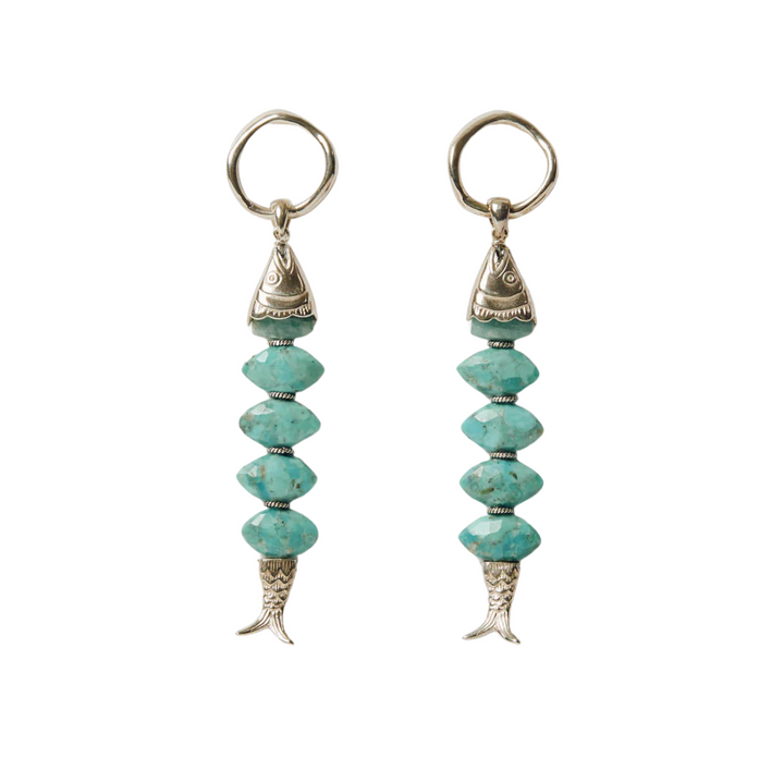 Orris Earrings - Turquoise