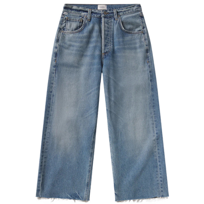Ayla Raw Hem Crop - Telegraph
