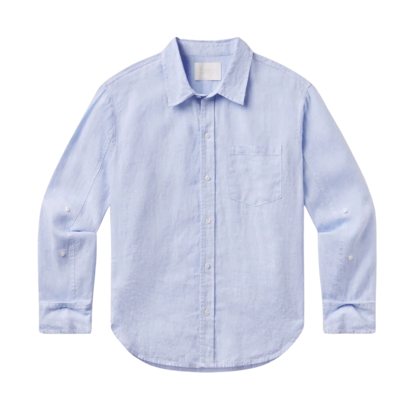 Kayla Shrunken Linen Shirt - Glint