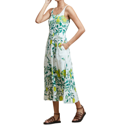 Camillie Midi Dress - Yellow