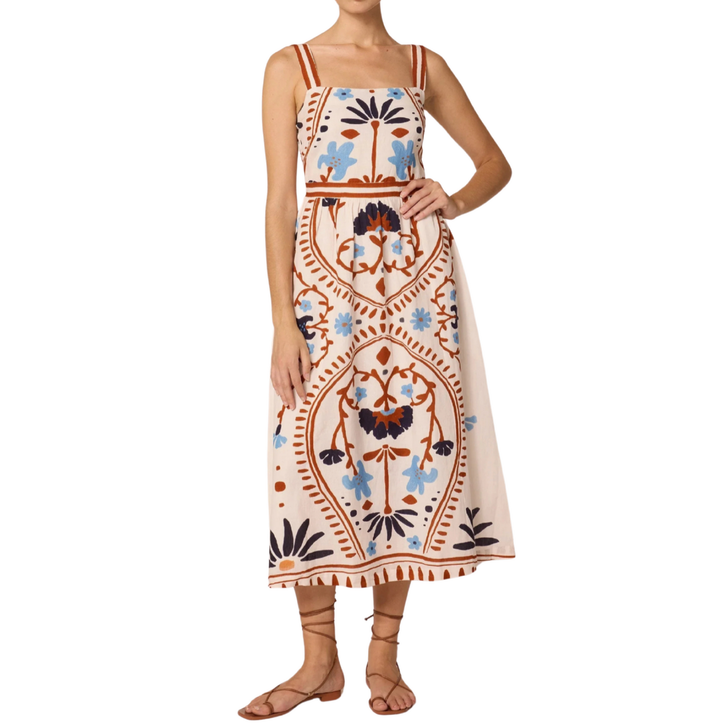 Carmen Midi Dress - Liliana