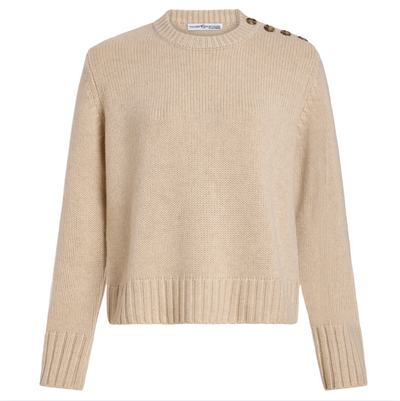 Kelly Pullover- Eco Alabaster