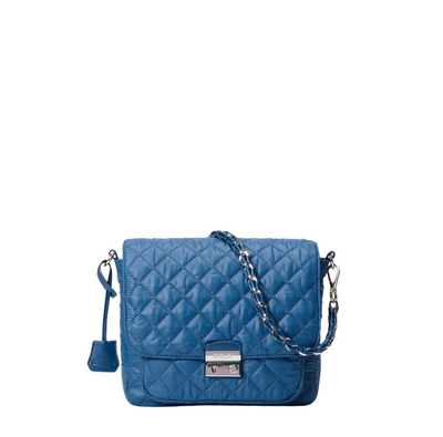 Medium Crosby Lock Crossbody - French Blue