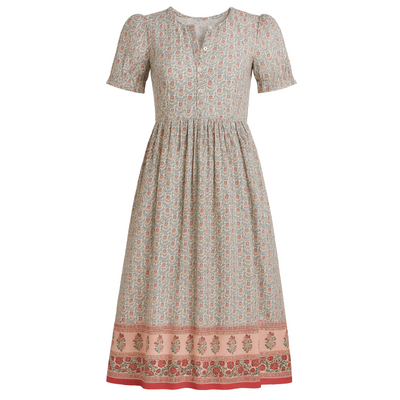 Daphne Midi Dress - Red