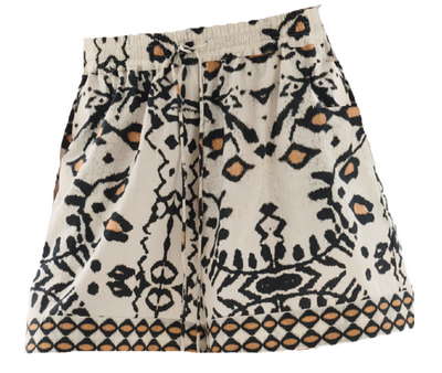 Ensenada Liz Shorts - Ecru