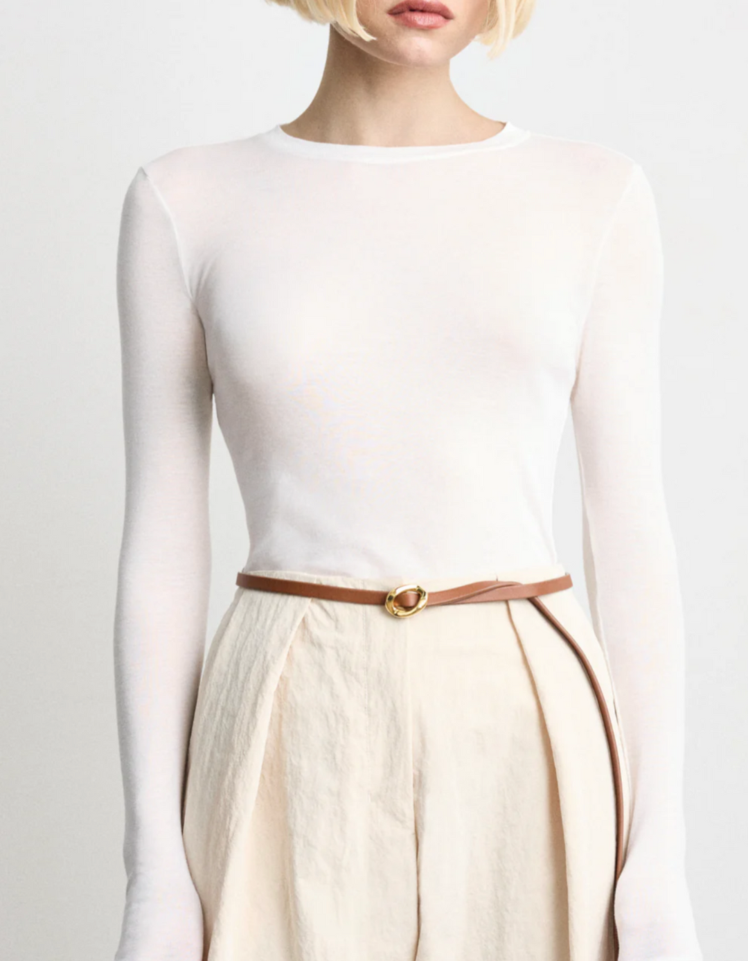 Orbite Leather - Saddle/Gold