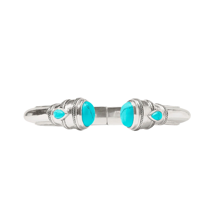 Cannes Demi Cuff - Turquoise Blue