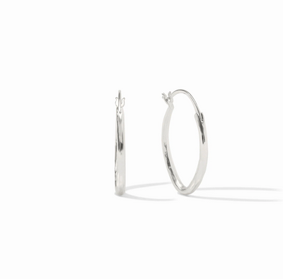 Fleur-de-Lis 2-in-1 Earring - Silver