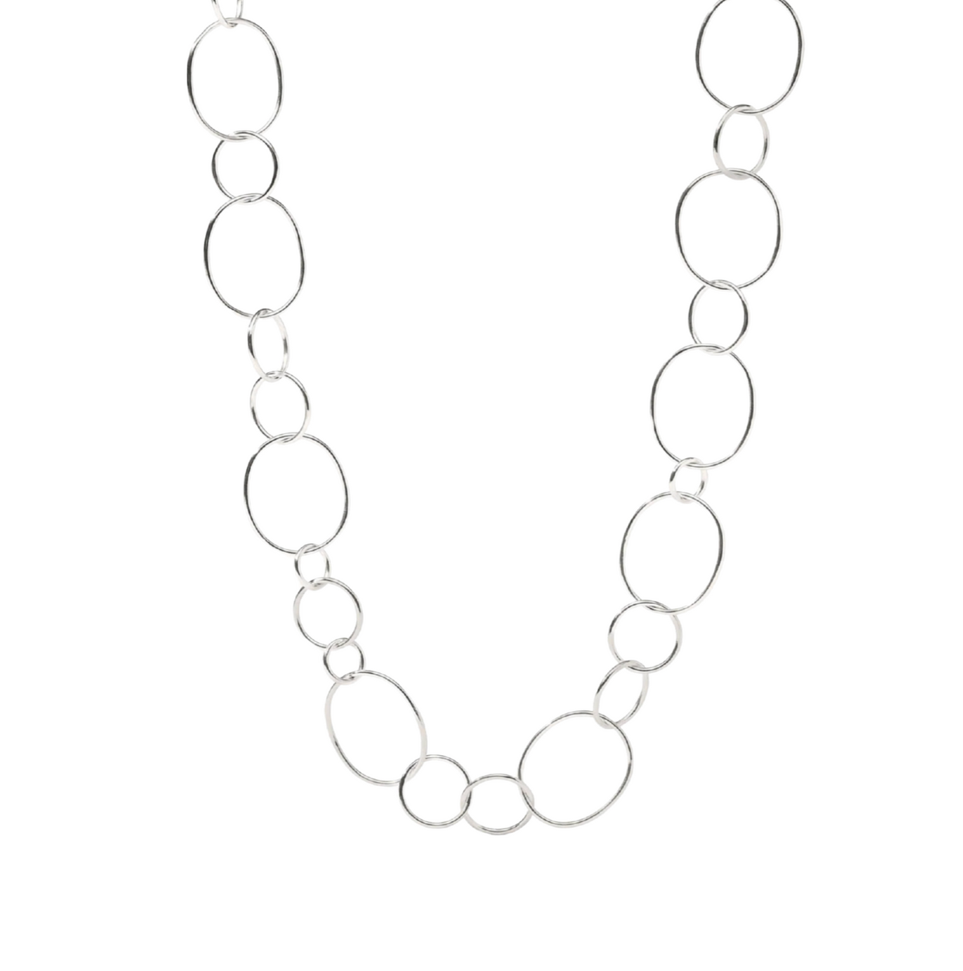 Colette Smooth Necklace - Silver