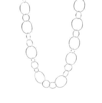 Colette Smooth Necklace - Silver
