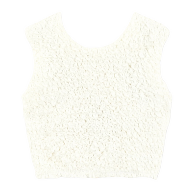 Lucia Smocked Top - White