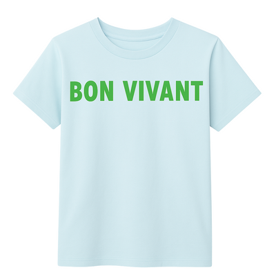 Classic Tee Bon Vivant- Sky Blue