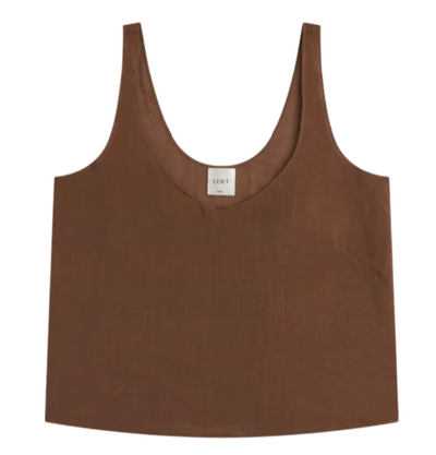 Niko Scoop Tank - Choco
