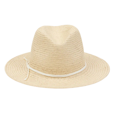 Classic Travel Hat - Natural/White