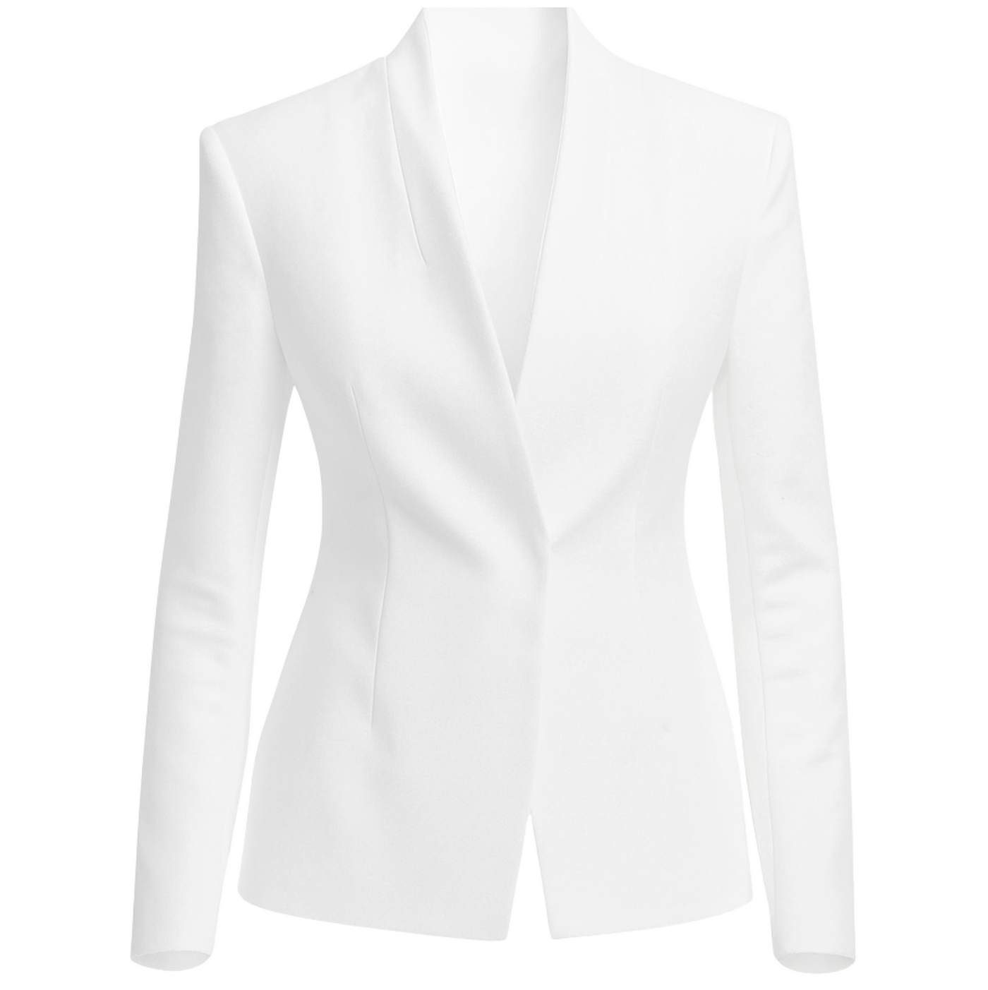 Aria Tailored Blazer - White