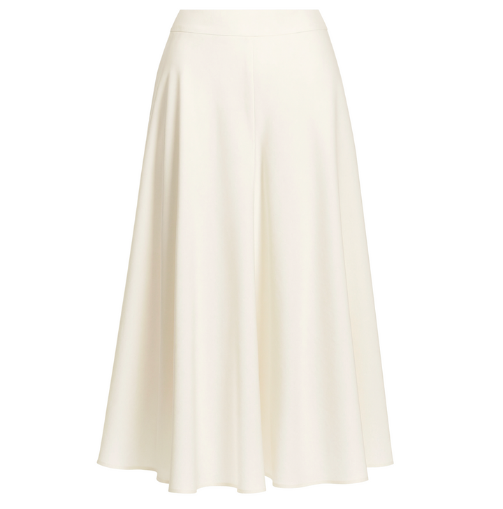 Frieda A-Line Skirt - Ivory