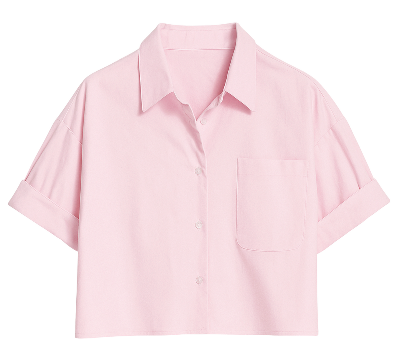 Malaga Solid Shirt - Pink