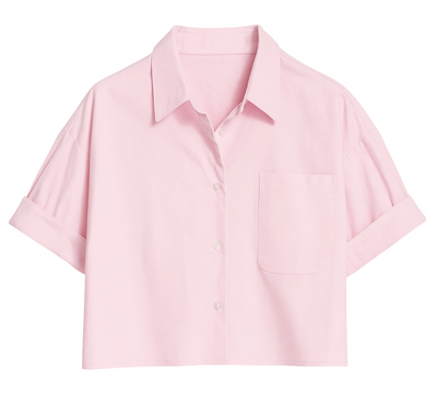 Malaga Solid Shirt - Pink