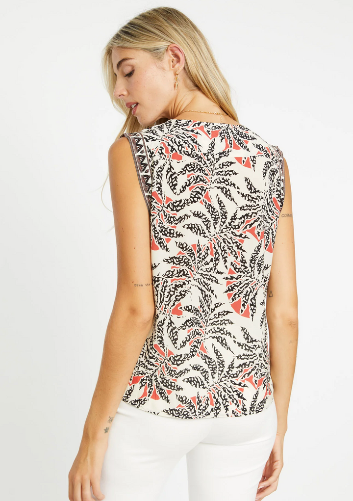 Odette Top - Camo Canopy