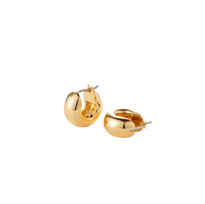 Mini Tome Hoops - Gold