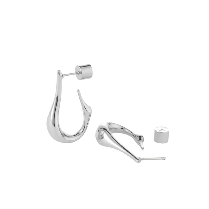 Colette Hoops - Small - Silver