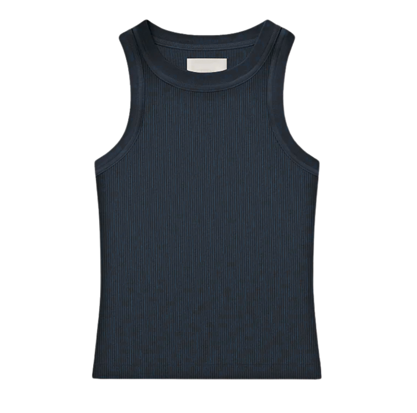 Isabel Rib Tank - Mineral Navy