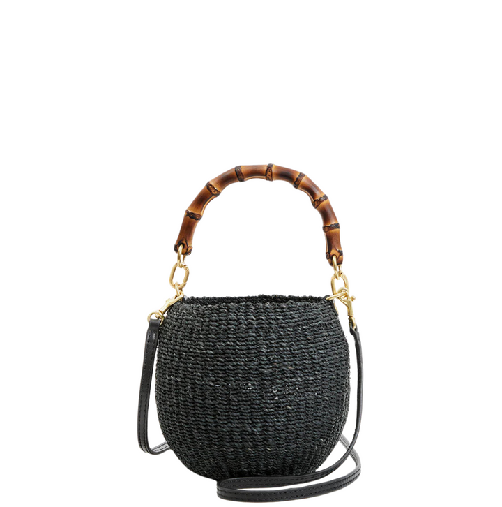 Petit Pot de Miel w/ Bamboo Handle - Black