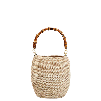 Pot de Miel w/ Bamboo Handle - Cream