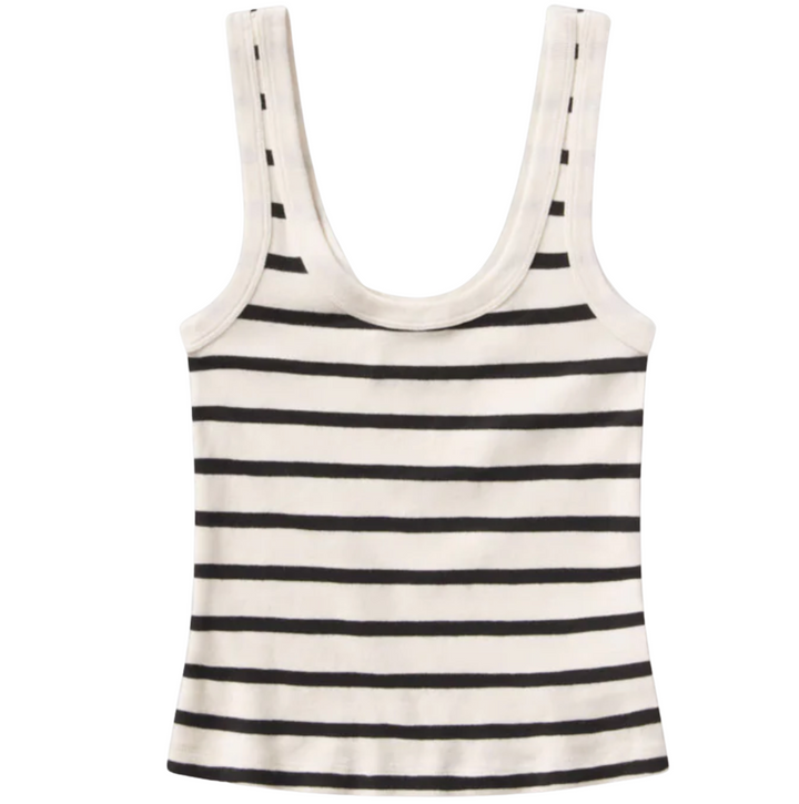 Faye Tank - Midnight Stripe