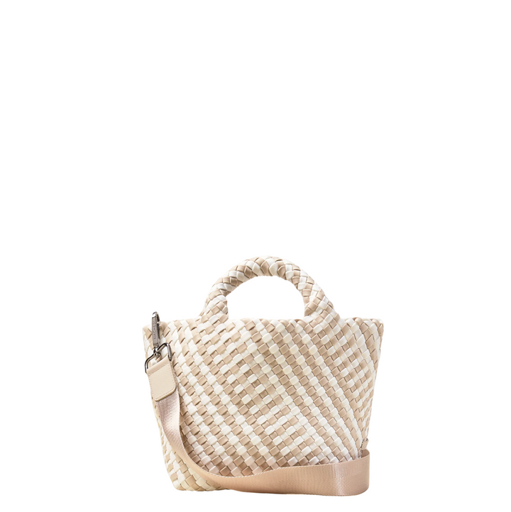 St Barths Petit Tote Graphic Stripe - Mykonos