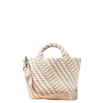 St Barths Small Tote Graphic Stripe - Mykonos