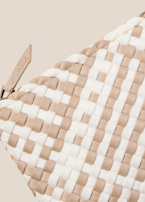 St Barths Medium Tote Graphic Stripe - Mykonos