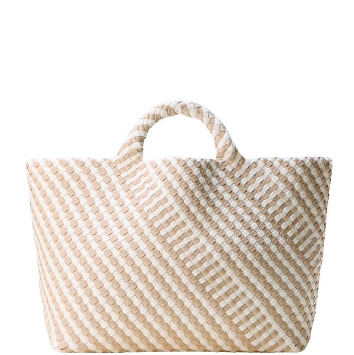 St Barths Large Tote Graphic Stripe - Mykonos