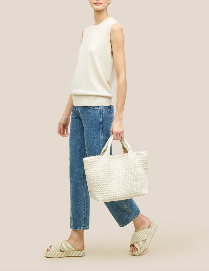 St Barths Medium Tote - Jasmine
