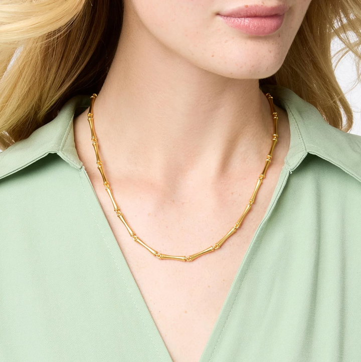Bamboo Necklace - Gold