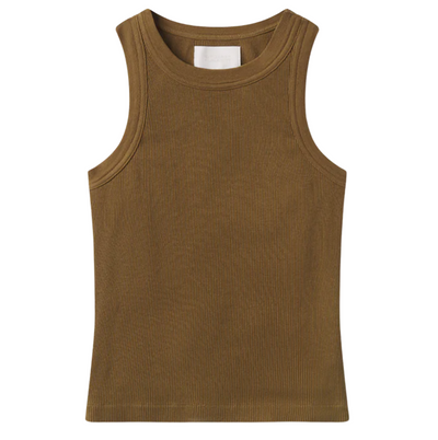 Isabel Rib Tank - Manuka