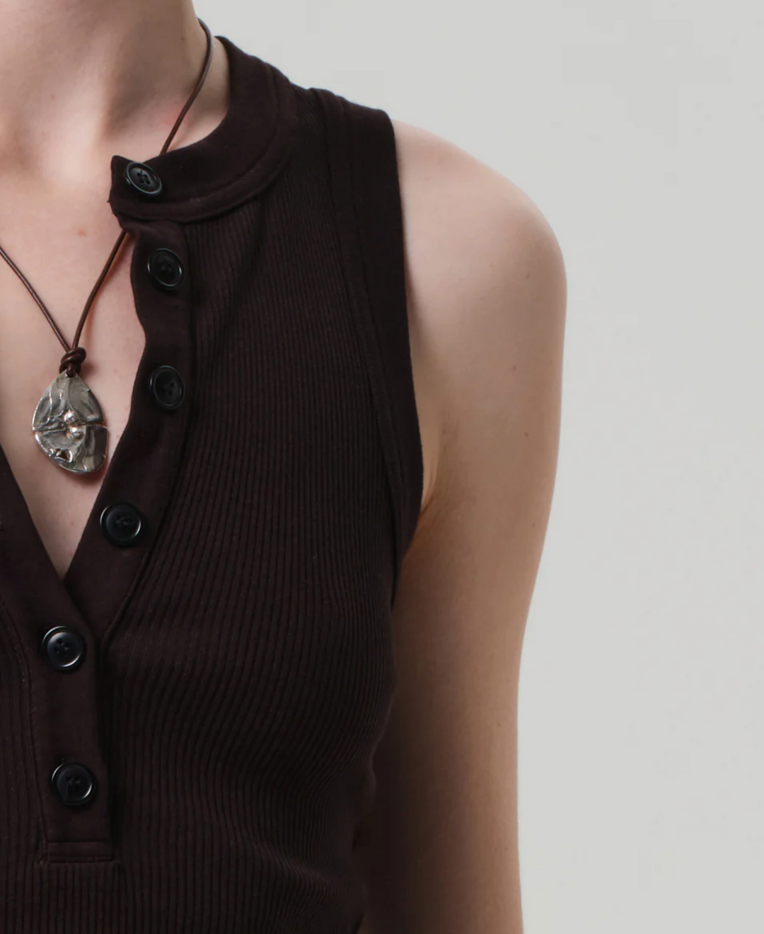 Caralyn Tank - Chocolate