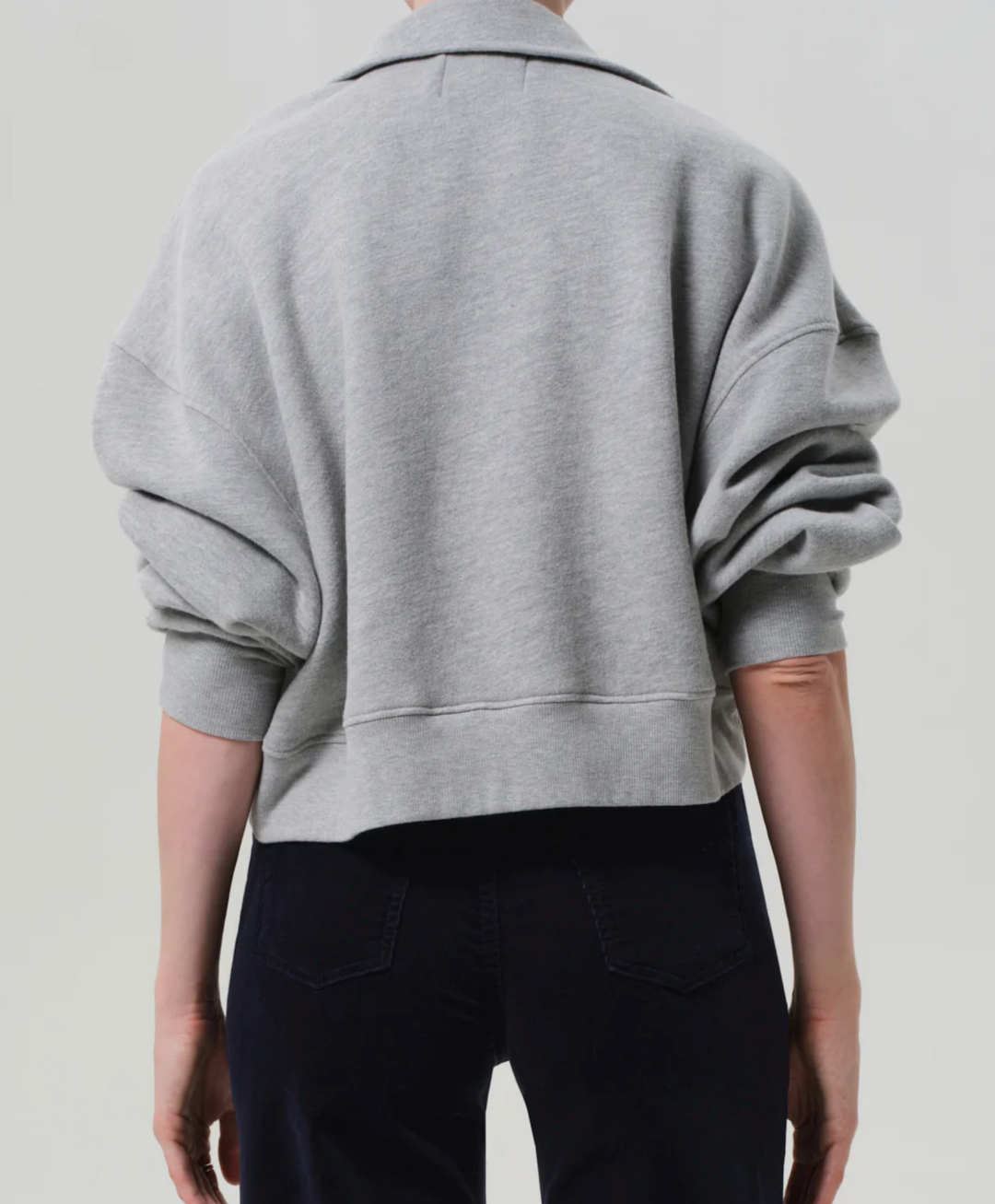Mirelle Funnel Neck - Heather Grey