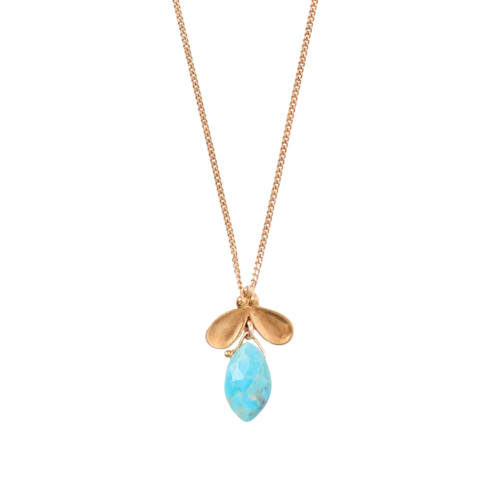 Petal Necklace - Turquoise
