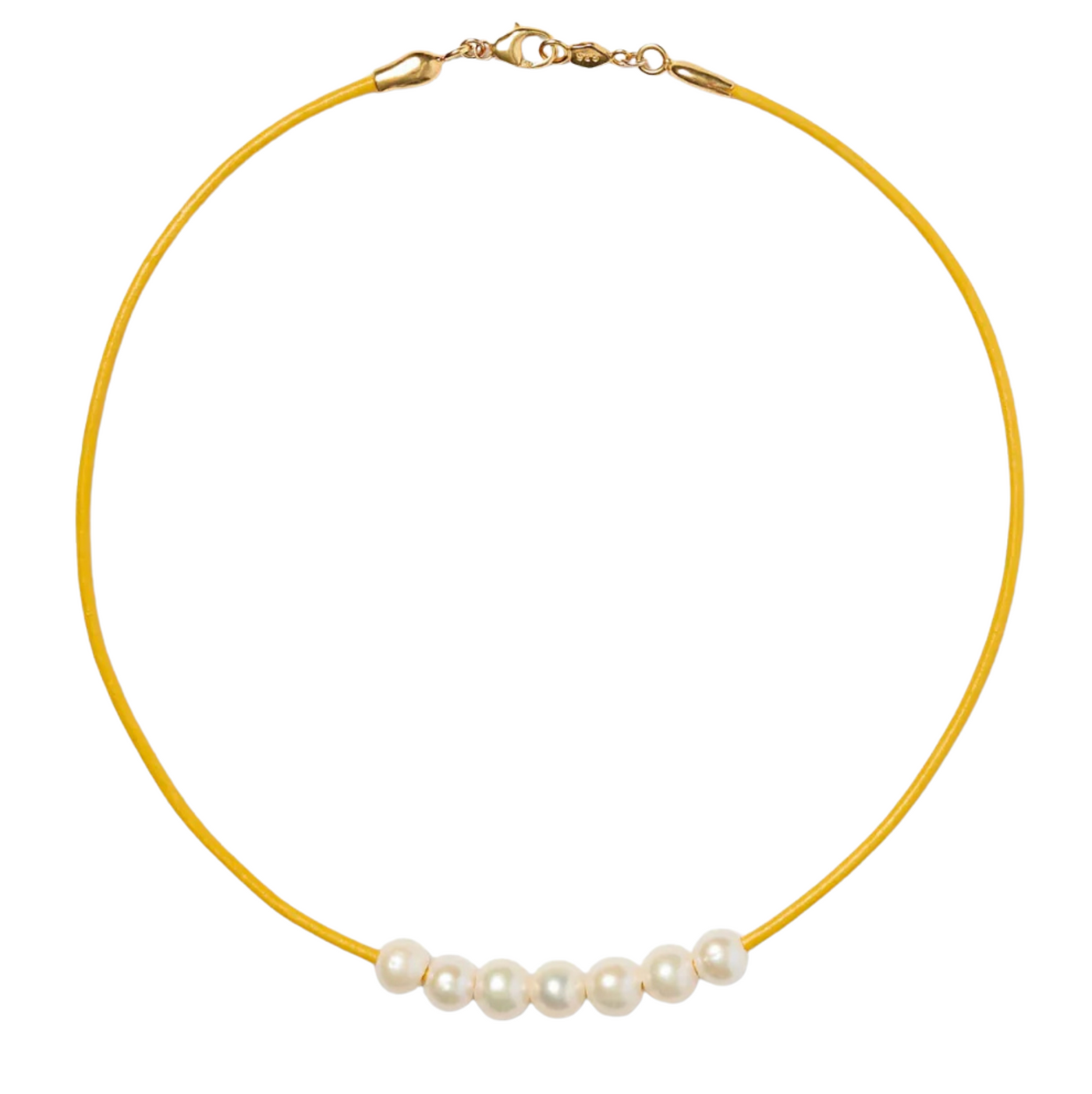 River Necklace - Yellow