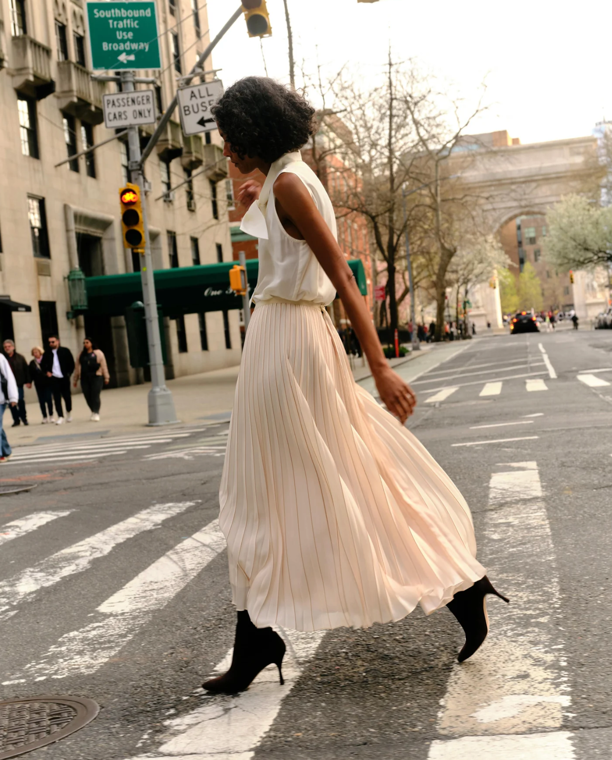 Claudia Skirt - Ecru