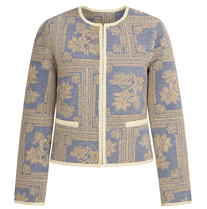 Louisa Jacket - Bluebell Patchwork