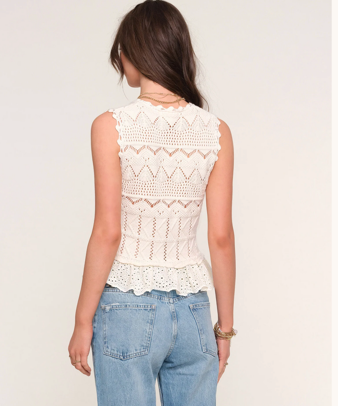 Grace Top - Ivory