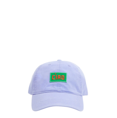 Baseball Hat - Lilac w/ Green Ciao Patch