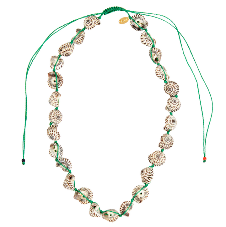 Checker Shell Necklace